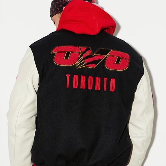 OVO® / NBA TORONTO RAPTORS VARSITY JACKET - Picture 2 of 3
